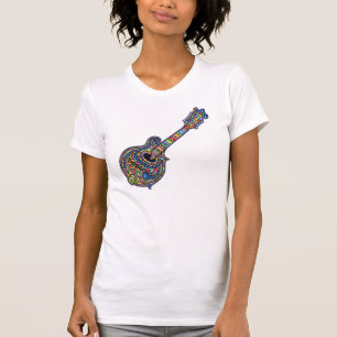 T-shirt Mandoline de mosaïque
