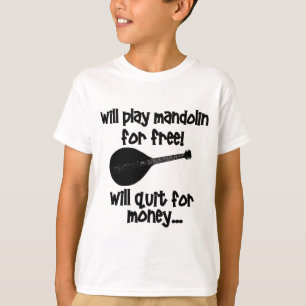 T-shirt mandoline drôle