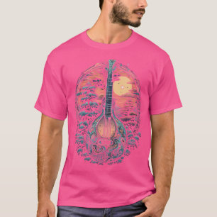T-shirt Mandoline Guitare Nature Musique Bluegrass Groupe 