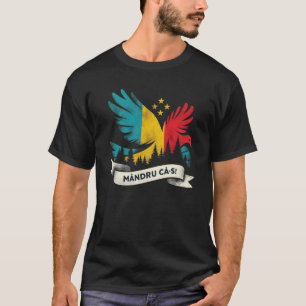 T-shirt Mandru ca-s roman