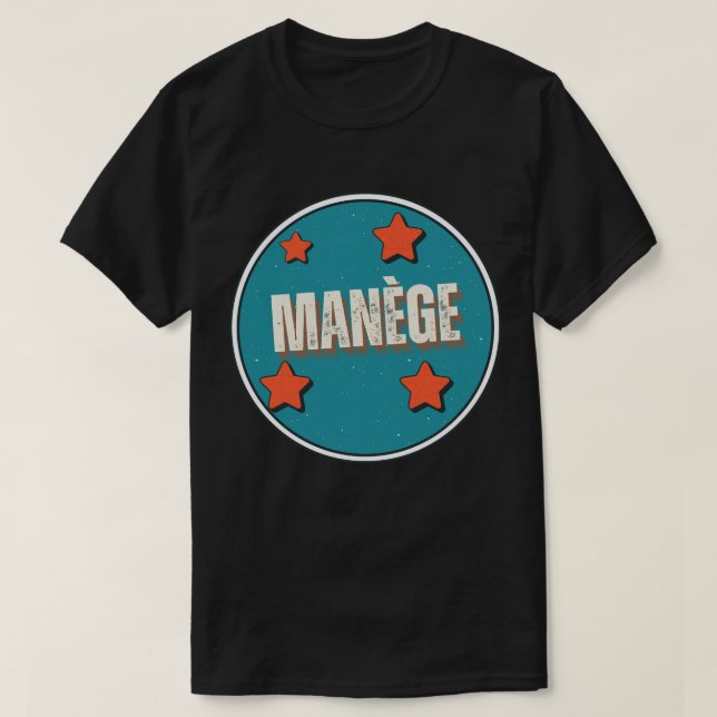 T-shirt Manège (Design devant)