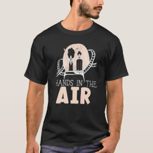 T-shirt Manège Buddy Rollercoaster Les Mains En L'Air