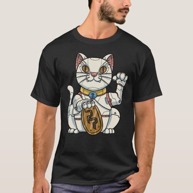 T-shirt Maneki Neko Chat (Devant)