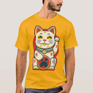 T-shirt Maneki Neko - Chat chanceux