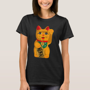 T-shirt Maneki Neko vintage japonais Lucky cat