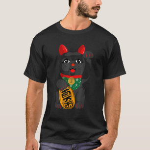 T-shirt Maneki Neko vintage japonais Lucky cat 1