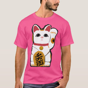 T-shirt Maneki Neko Waving Chat