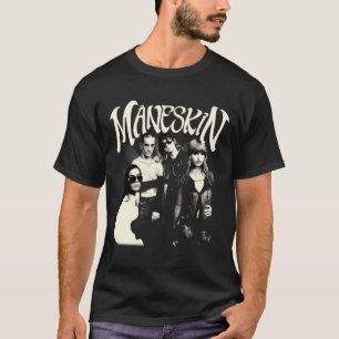 T-shirt Maneskin Band Retro