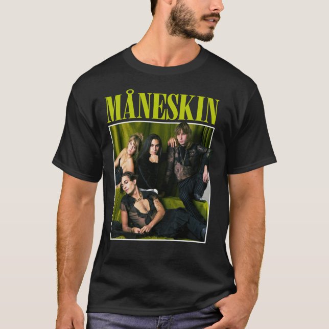 T-shirt MANESKIN Måneskin Merchandising   (Devant)