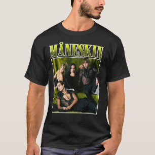 T-shirt MANESKIN Måneskin Winner Eurovision Rock Band 2021