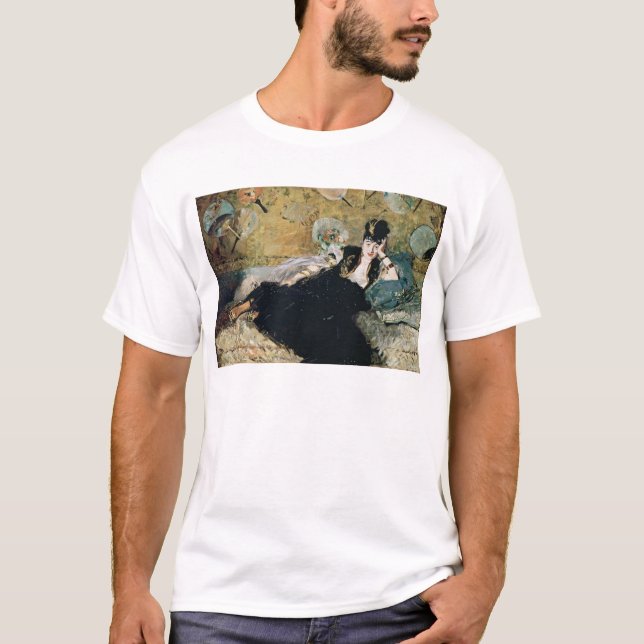 T-shirt Manet | Madame avec des fans (Devant)