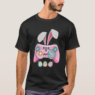 T-shirt Manette de jeu Bunny Amoureux de jeu vidéo Joueur