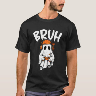 T-shirt Manette de jeu vidéo Halloween Fantôme de joueur B