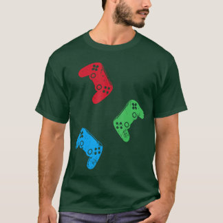 T-shirt Manette de jeu Vie de joueur Vidéo Joueur Boyseens