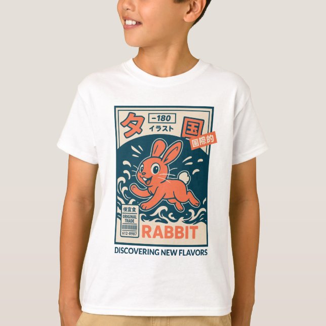 T-shirt Manga Rabbit (Devant)