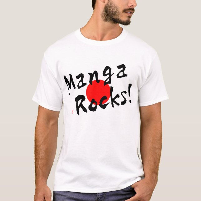 T-shirt Manga Rocks ! (Devant)