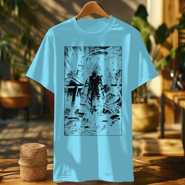 T-shirt manga vintage rétro (Créateur téléchargé)