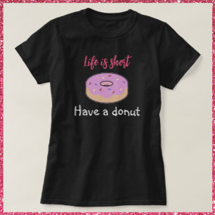 T-shirt Mange Avoir Un T-Shir À La Donut