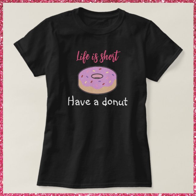 T-shirt Mange Avoir Un T-Shir À La Donut (Créateur téléchargé)