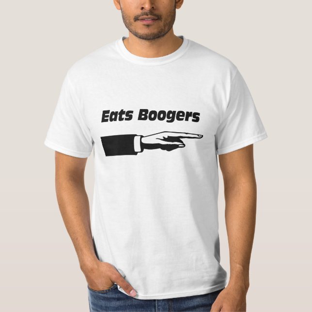 T-shirt Mange des morves. (Devant)