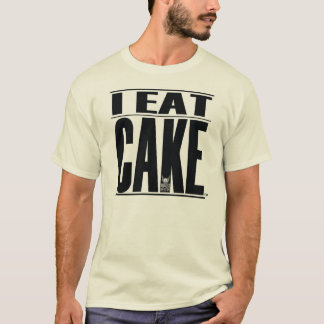 T-shirt MANGE GÂTEAU de confections de Krause "JE"