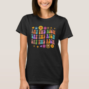 T-shirt Mange Le Riche Style Rétro Justice Sociale Sociali