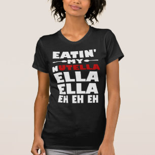 T-shirt Mange Ma Nutella Ella Ella Eh Eh Eh Eh Eh