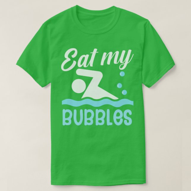 T-shirt Mange mes bulles (Design devant)