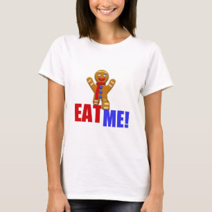 T-shirt MANGE-MOI ! Homme en pain d'épices - Couleurs orig