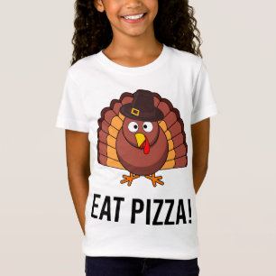T-Shirt Mange Pizza Turquie Avec Casquette