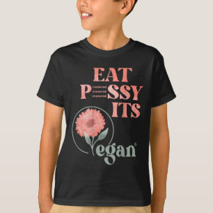 T-shirt Mange Pssy C'est Vegan X Édition Aquarelle Vegan C