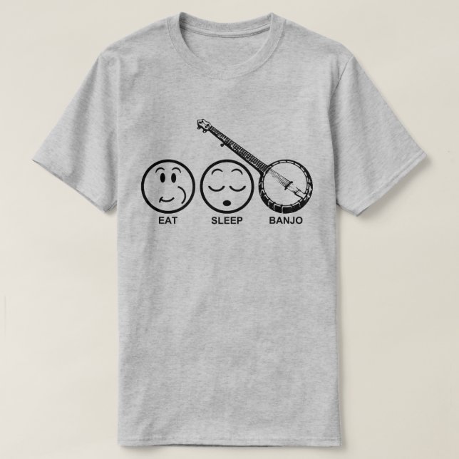 T-shirt Mange Sleep Banjo (Design devant)