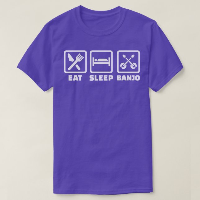 T-shirt Mange Sleep Banjo (Design devant)