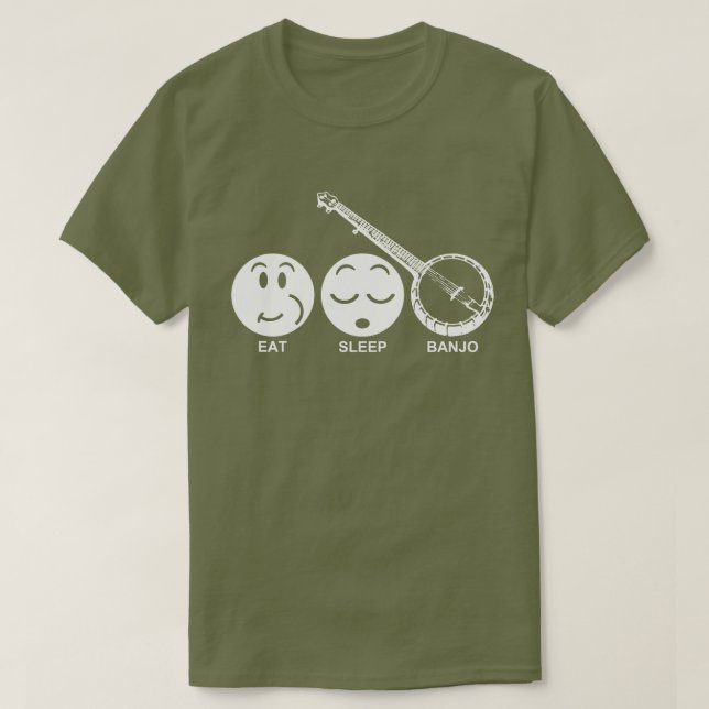 T-shirt Mange Sleep Banjo (Design devant)