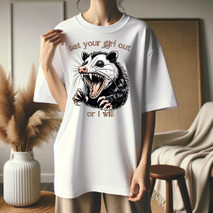 T-shirt Mange ta fille dehors ou je le ferai