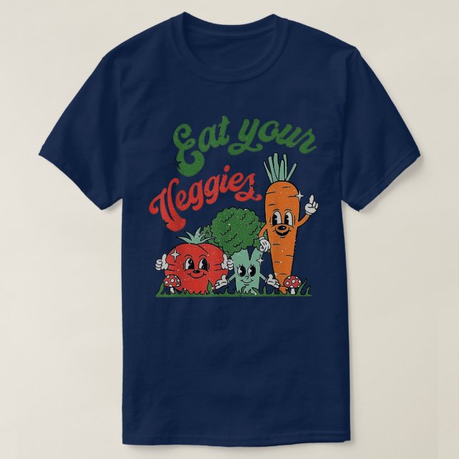 T-shirt Mange tes Légumes (Design devant)