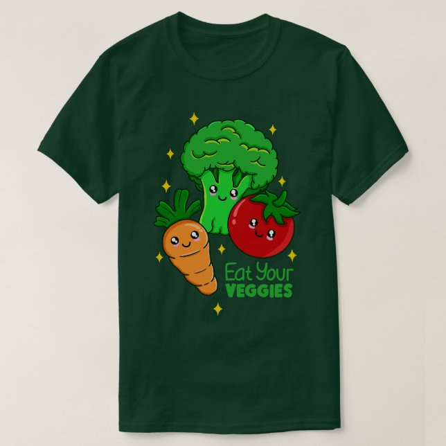 T-shirt Mange tes Légumes (Design devant)
