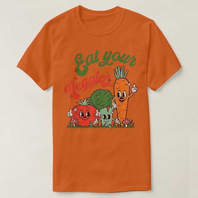 T-shirt Mange tes Légumes (Design devant)