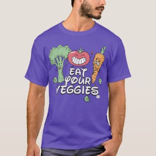 T-shirt Mange ton Légume Funny végétarien