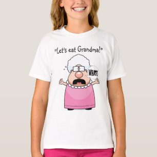 T-shirt Mangeons la grand-maman !