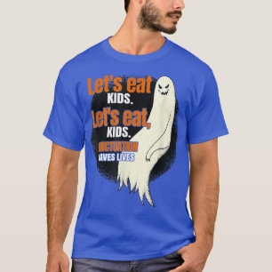 T-shirt Mangeons Ponctuation Enfants Saves Ghost Teacher H