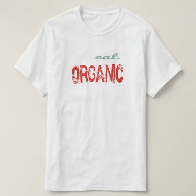 T-shirt Manger Bio (Design devant)