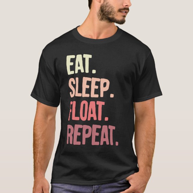 T-shirt manger char de sommeil répéter Onewheel eskate One (Devant)
