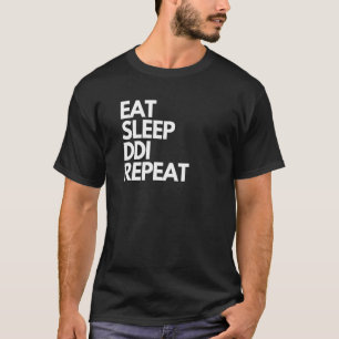 T-shirt Manger DDI Sleep Répéter Trinité-et-Tobago