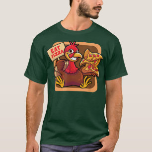 T-shirt Manger de la pizza Sauvez un Bon thanksgiving de T