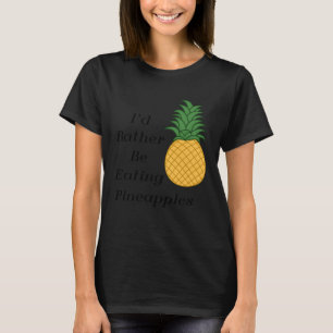 T-shirt Manger des ananas Fruit mignon  Fruits tropicaux