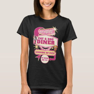 T-shirt Manger des animaux Springfield Ohio Funny Cats Chi