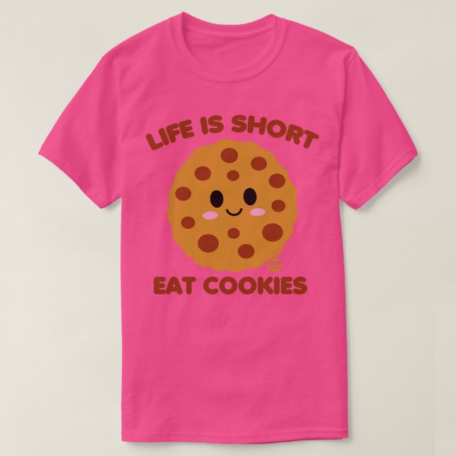 T-SHIRT MANGER DES COOKIES (Design devant)