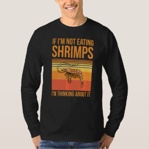 T-shirt Manger Des Crevettes Pour Un Ventilateur De Fruits