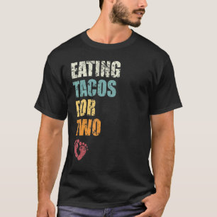 T-shirt Manger Des Tacos Pour Deux Faire-part De Grossesse